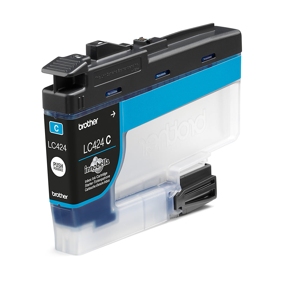 LC424C Cyan ink cartridge - single pack. LC424C