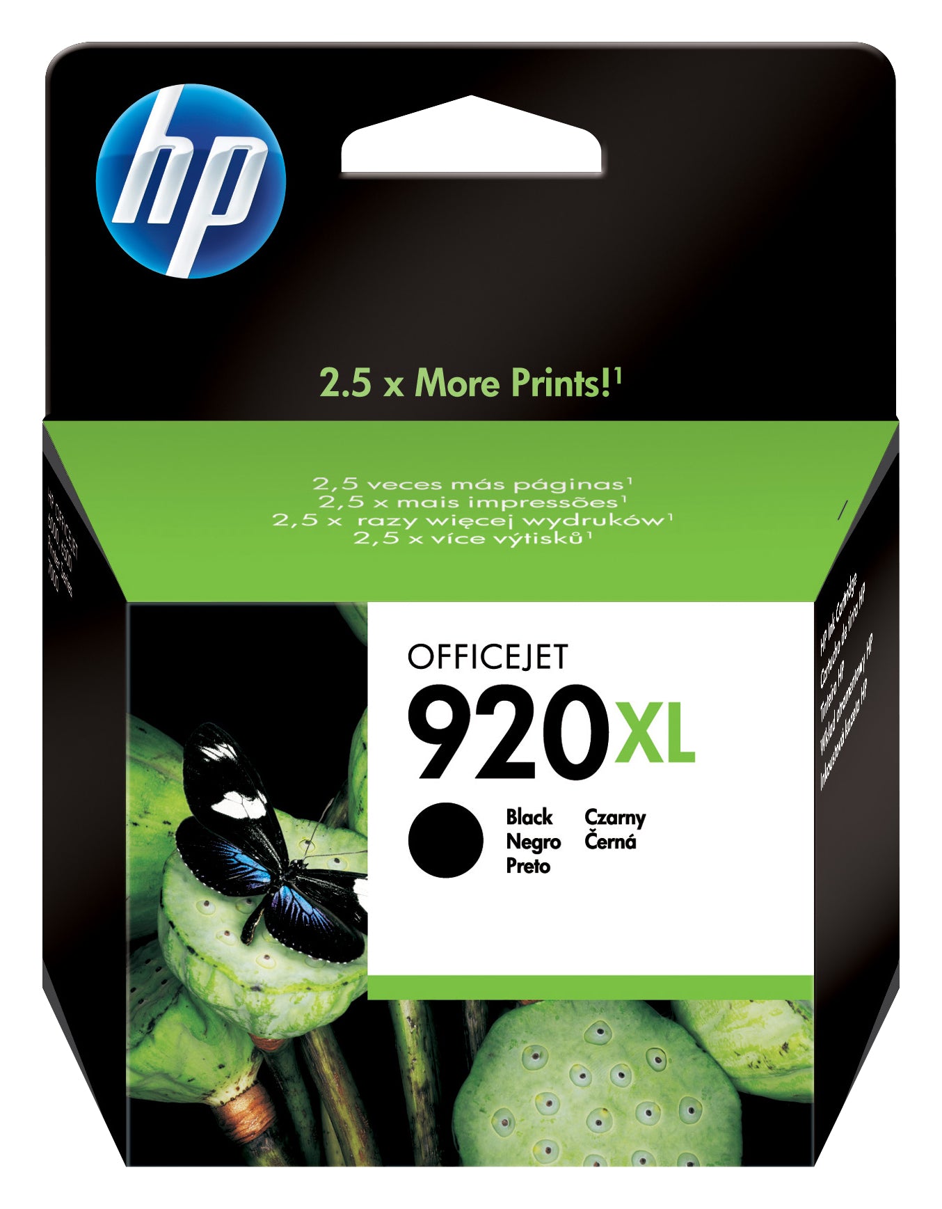 HP 920XL originele high-capacity zwarte inktcartridge