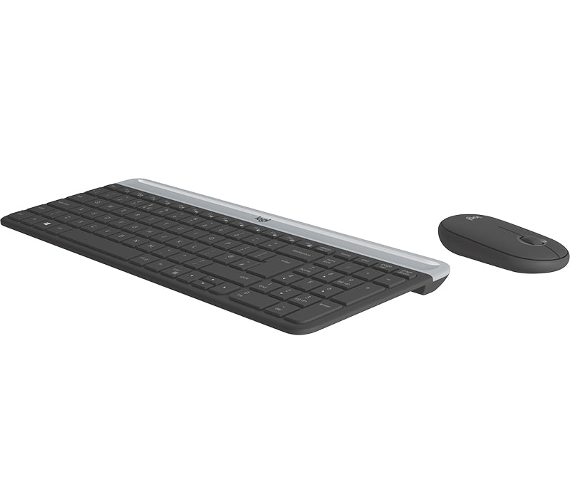 Slim Wireless Keyboard and Mouse Combo MK470 - GRAPHITE - NLB -                 CENTRAL