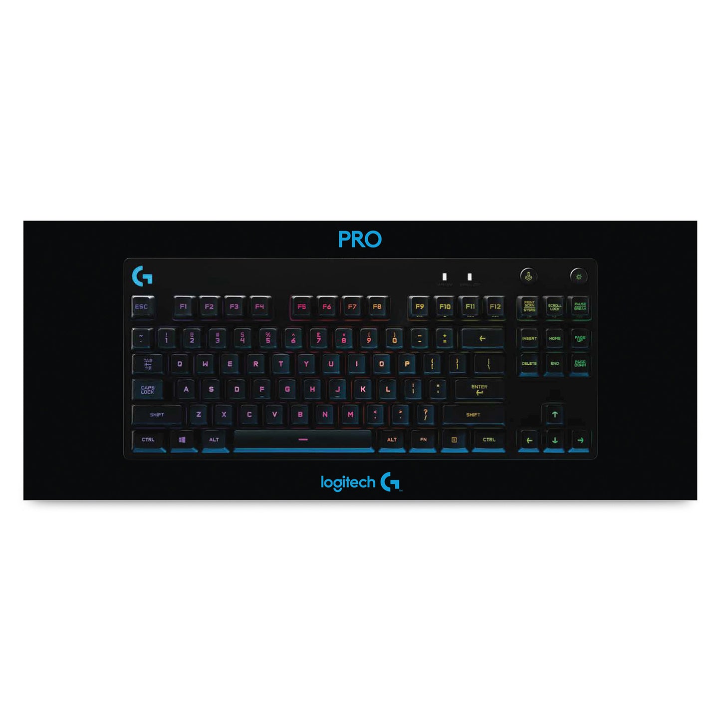 Logitech G Pro Gaming KB FR Azerty Clicky Switches - WIRED + WIRELESS