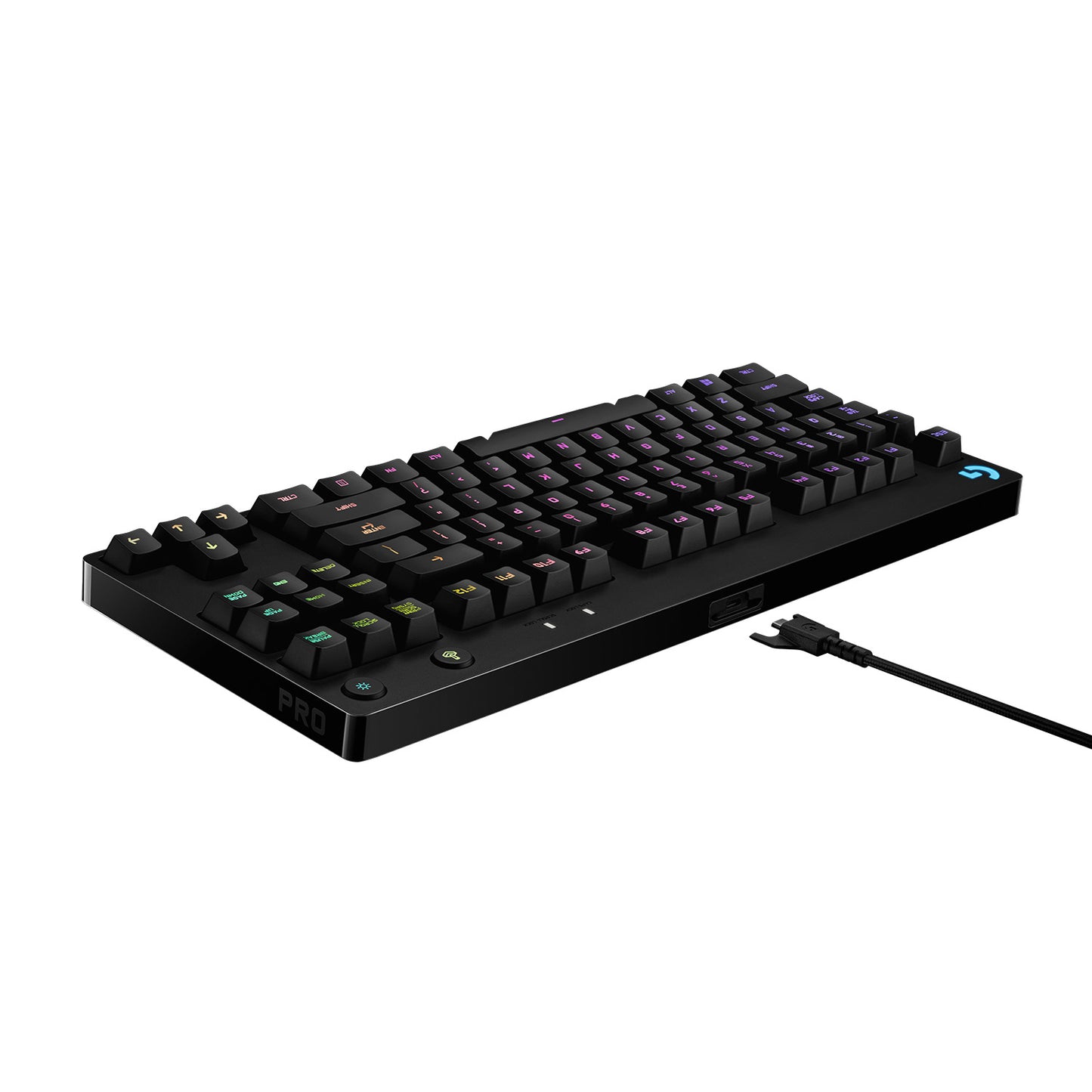 Logitech G Pro Gaming KB FR Azerty Clicky Switches - WIRED + WIRELESS