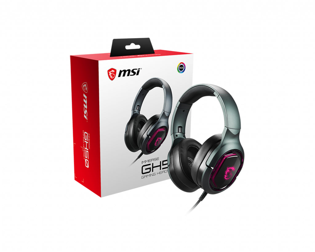 MSI Immerse GH50 Gaming Headset USB