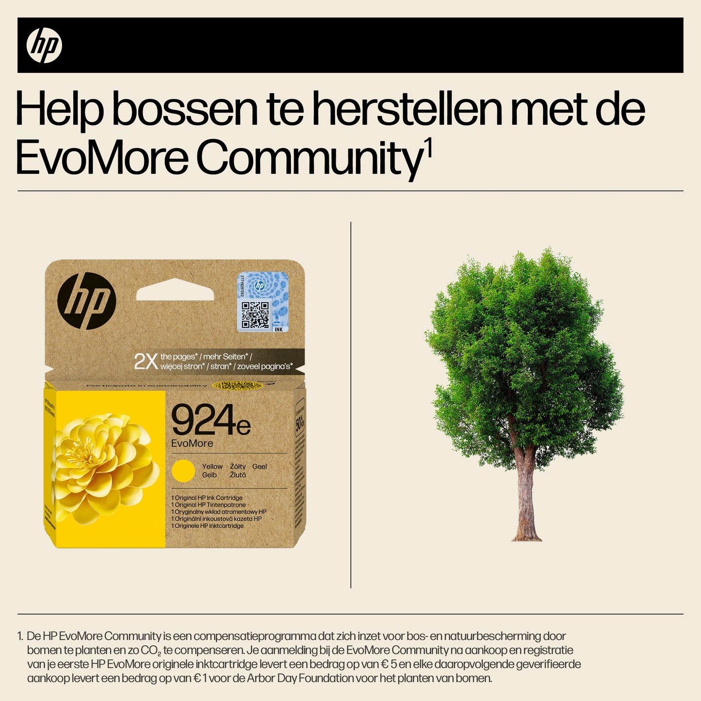 HP 924e EvoMore Cartridge Yellow