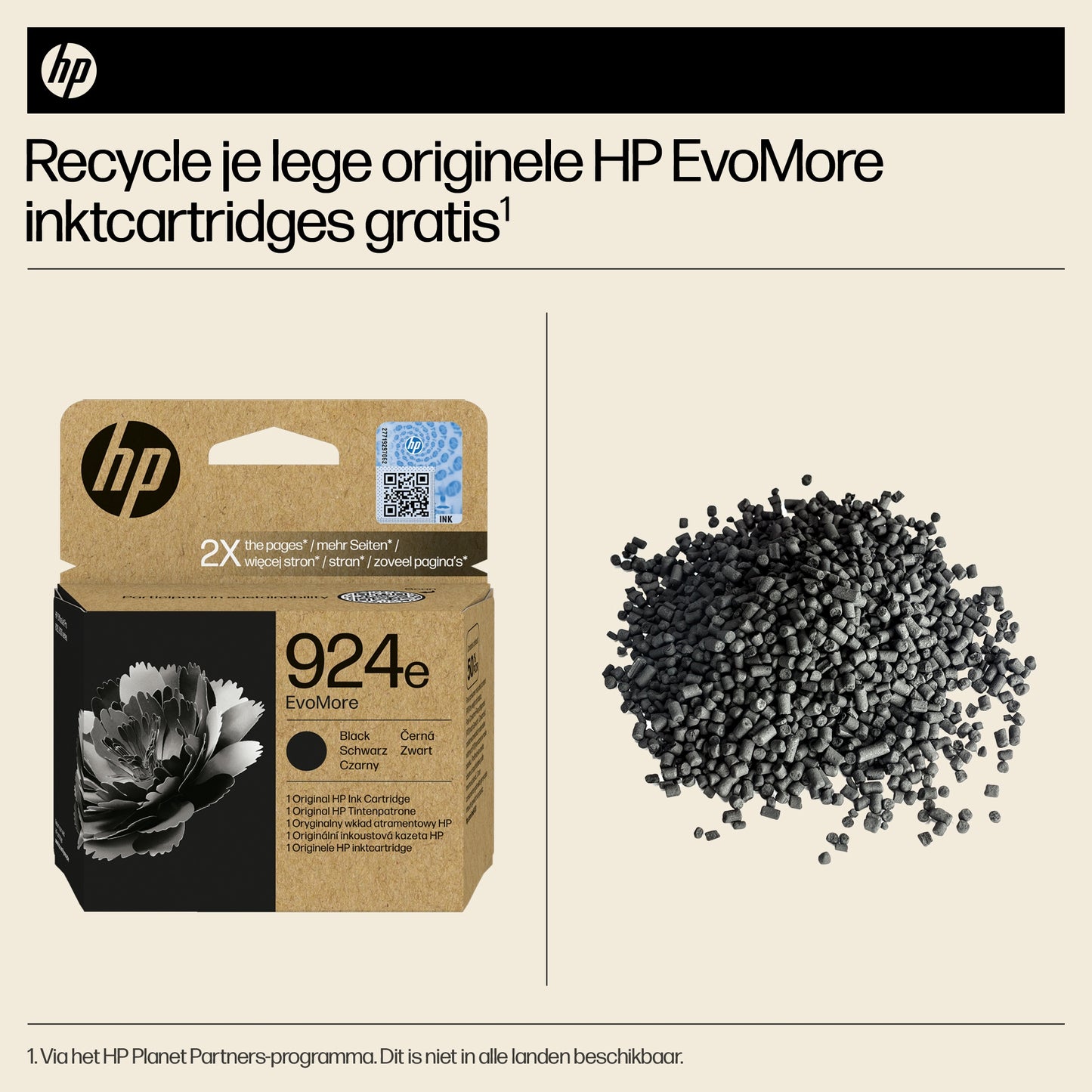 HP 924e EvoMore Cartridge Black