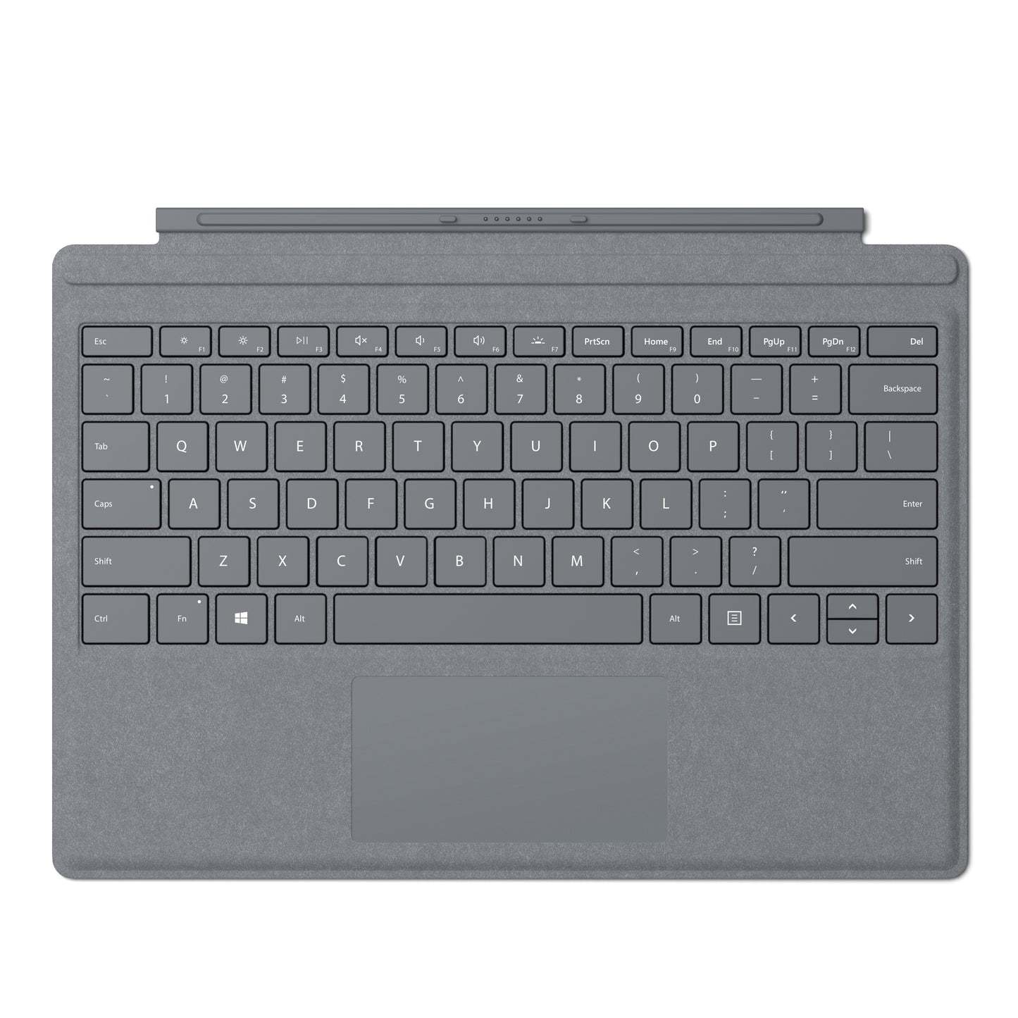 MS Surface Pro Typecover R COMM SC DE/AT Lt Charcoal 1 License