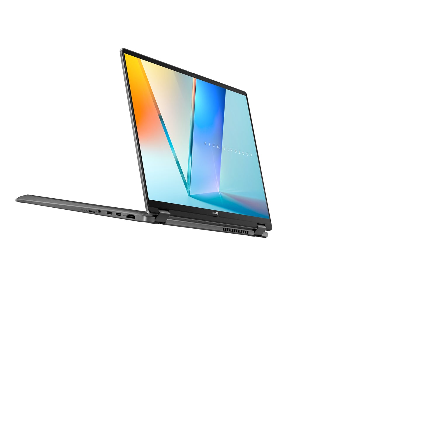 ASUS Vivobook 16 Flip, 16inch 3K OLED TOUCH, Intel Ultra 7 285V, 32GB, 1TB PCIe NVMe SSD, Intel Arc Graphics, Grijs, W11 Home