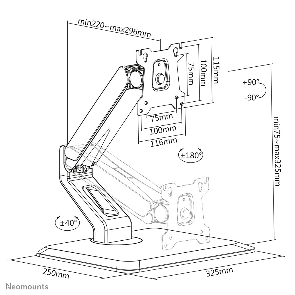 Flat Screen Desk Mount (stand)