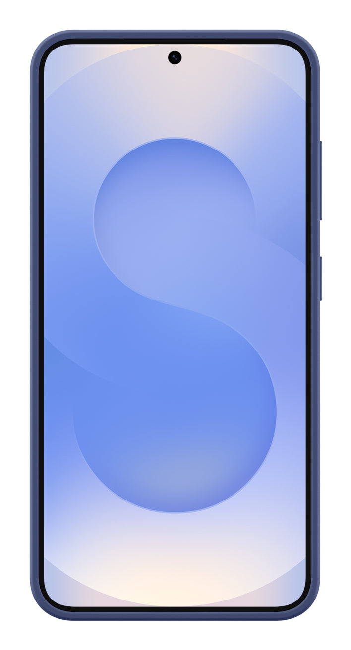 Samsung Silicone Case Blauw Samsung Galaxy S25