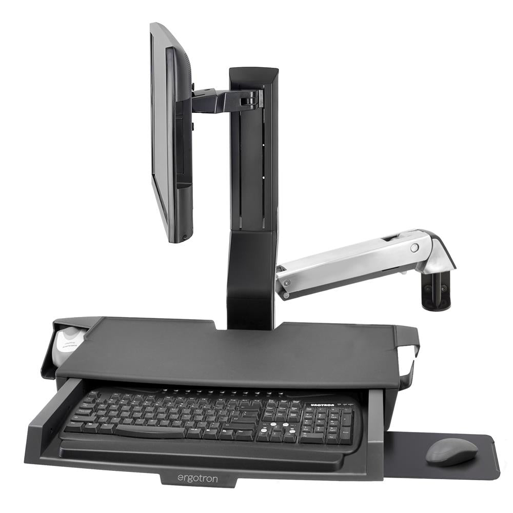 SV SIT-STAND COMBO ARM WITH PAN POLISH 45-583-026