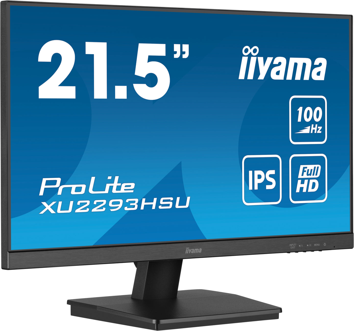 IIYAMA 22WIDE LCD  1920 x 1080  IPS panel  LED Bl.  USB-Hub(2xOut v2.0)  300 cd/m2  1000:1 Static Contrast  Speakers