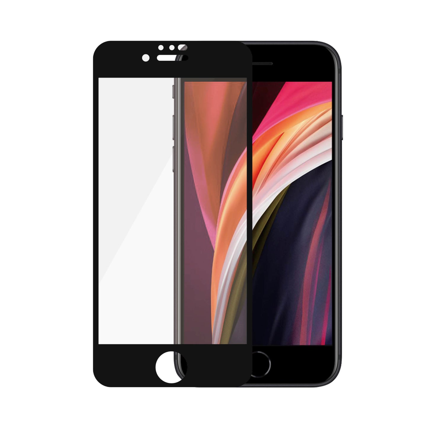 Apple iPhone 6/6s/7/8/SE (2020) - Black CF