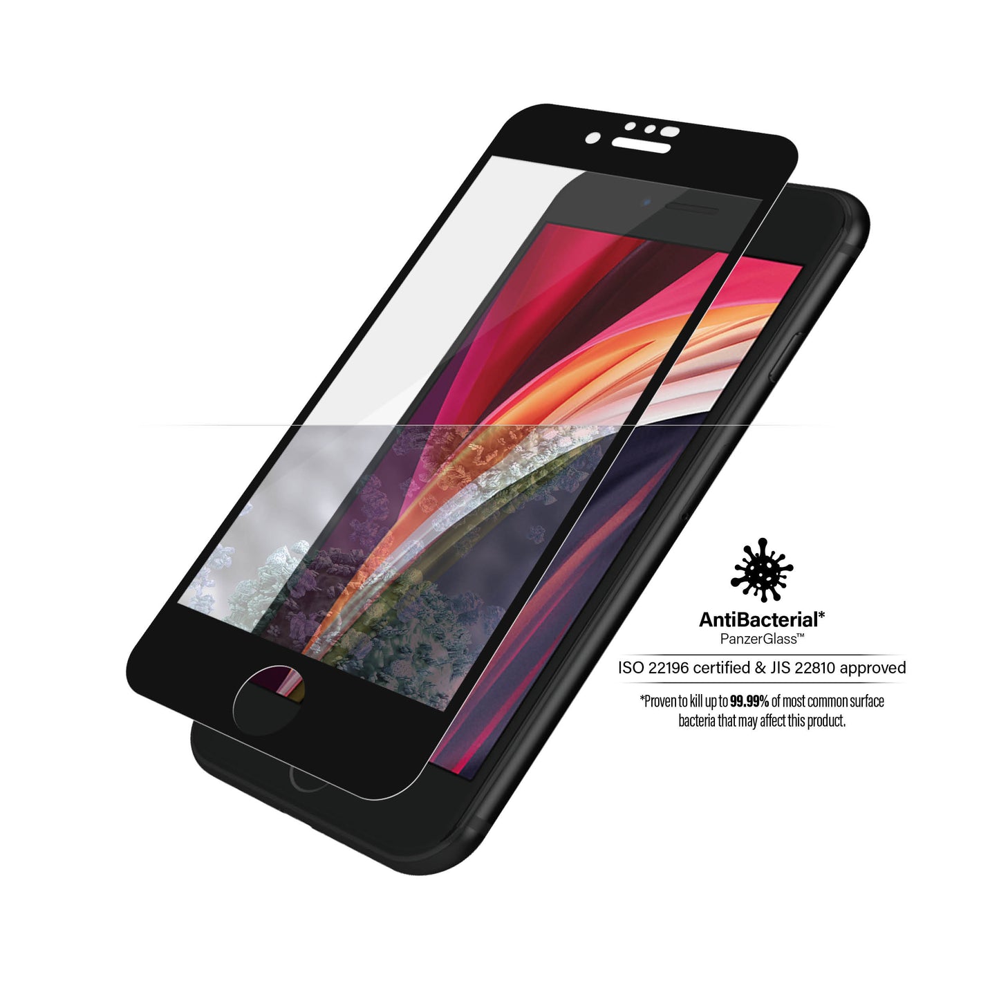 Apple iPhone 6/6s/7/8/SE (2020) - Black CF