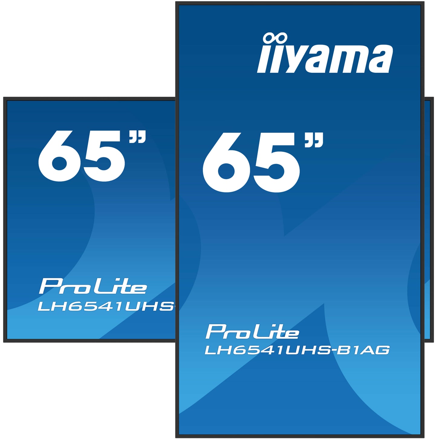 IIYAMA 65WIDE LCD, 3840 x 2160, 4K UHD VA panel, LED Bl.,Speakers, Multiple In-/Outputs (HDMI(3x) and more), 500 cd/m², 5000:1 Static Contr