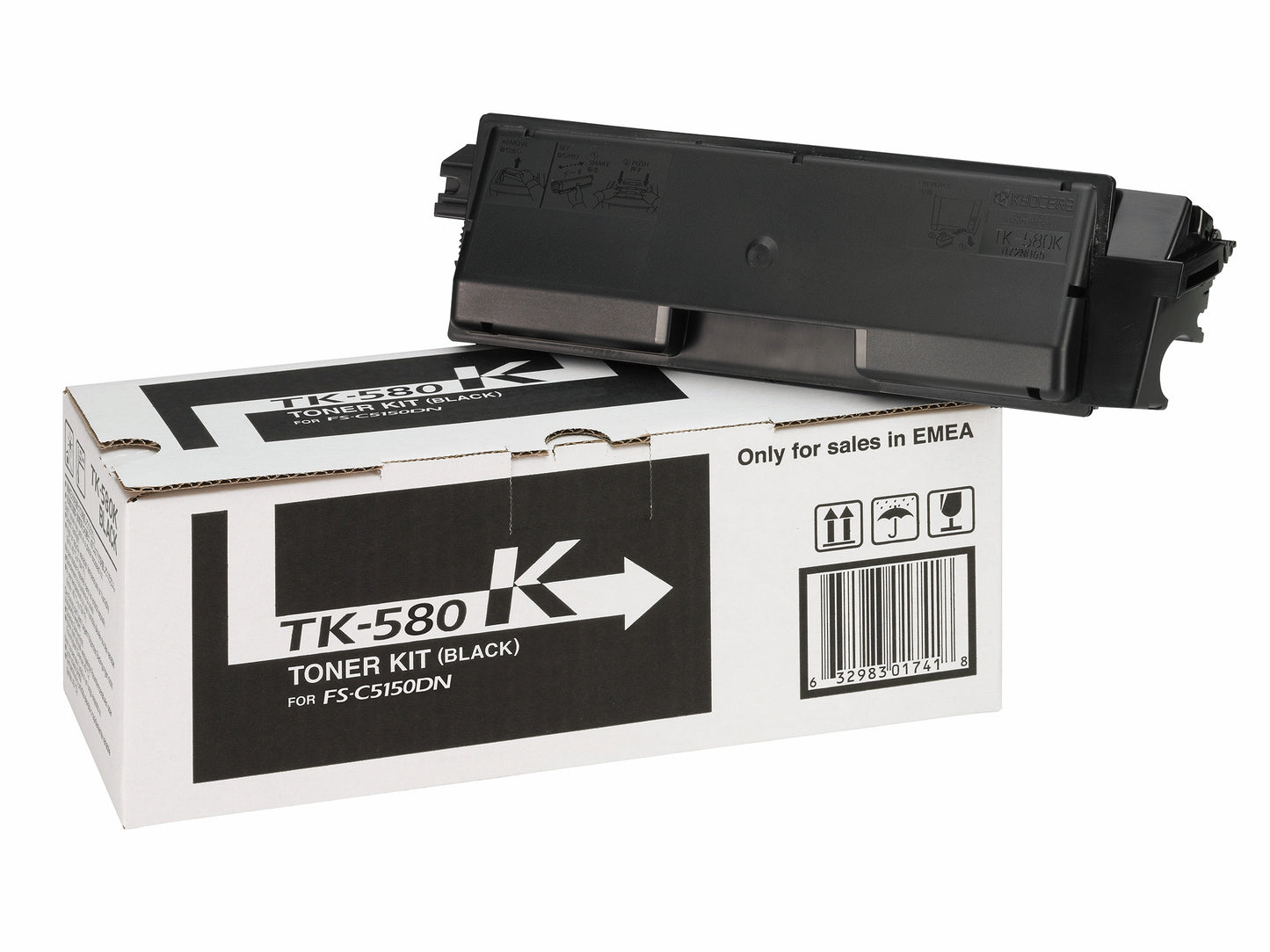 Kyocera Toner Tk-580K Black