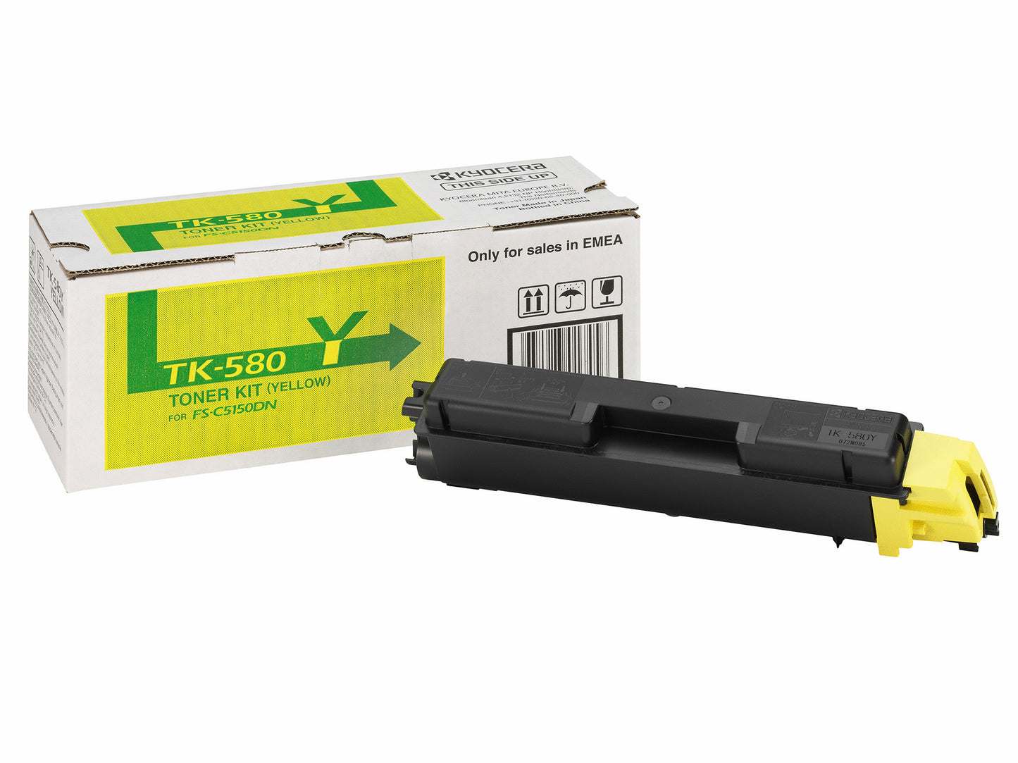Kyocera Toner Tk-580Y Yellow
