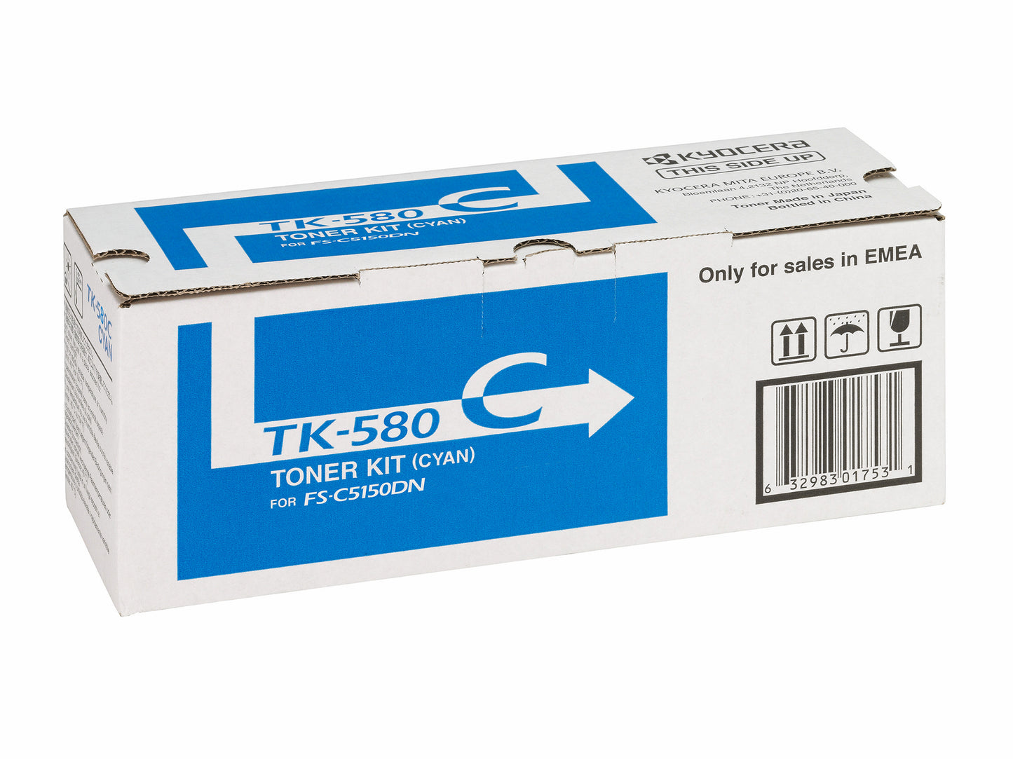 Kyocera Toner Tk-580C Cyan
