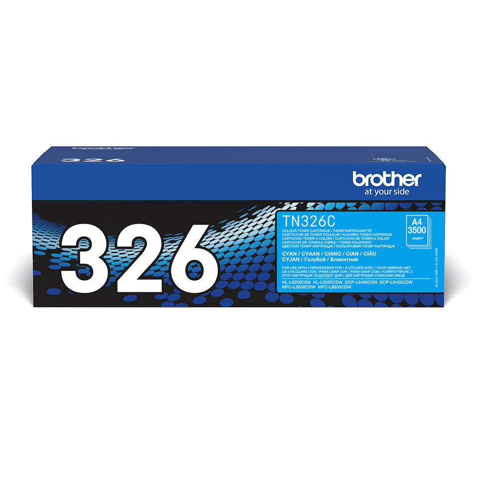 Brother TN326C toner cyaan