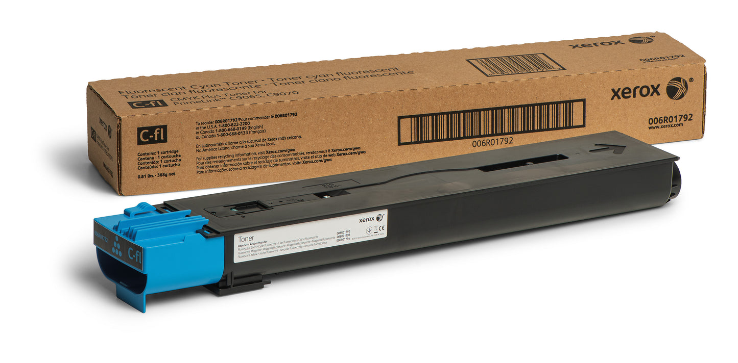 Fluorescent Cyan Toner Cart 006R01792