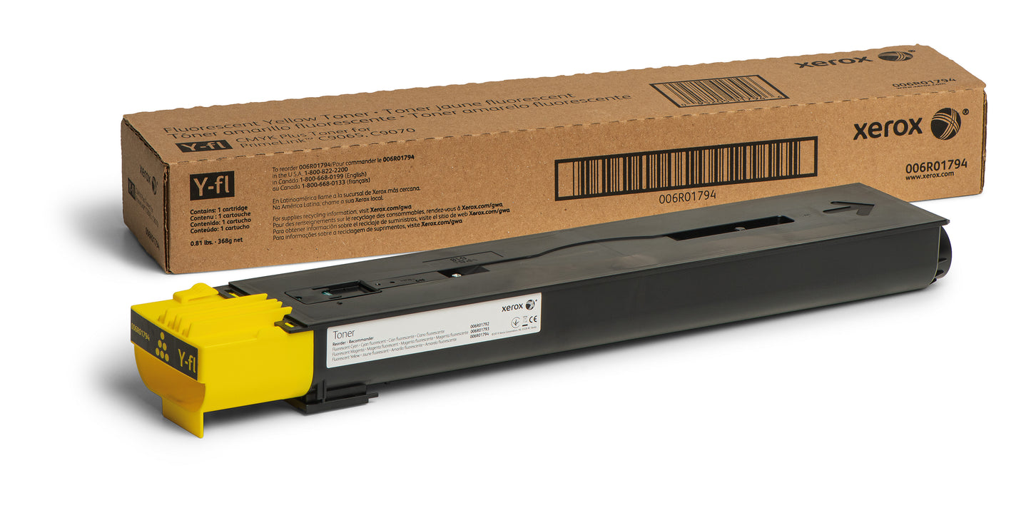 Fluorescent Yellow Toner Cart 006R01794