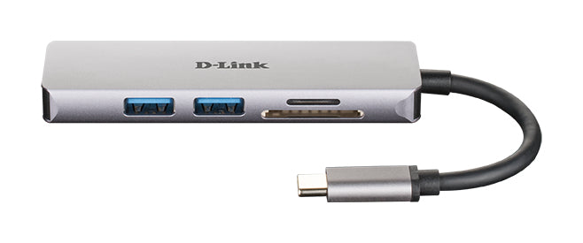 D-Link USB Type C Docking Station for Computer - 3 x USB Ports -                       2 x USB 3.0 - HDMI - Thunderbolt - Wired