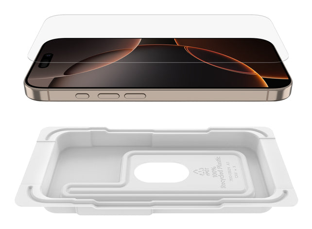 BELKIN ScreenForce Pro Invisiglass Privacy AM Screen Protector - iPhone 16/15/14 Pro