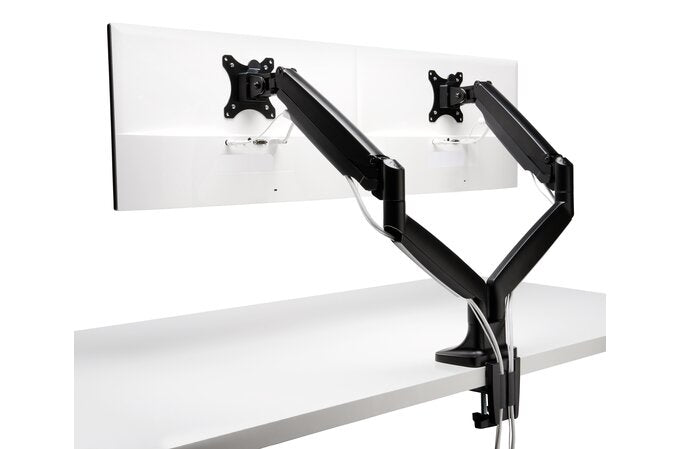 One-Touch Height Adjustable Dual Monitor K59601WW