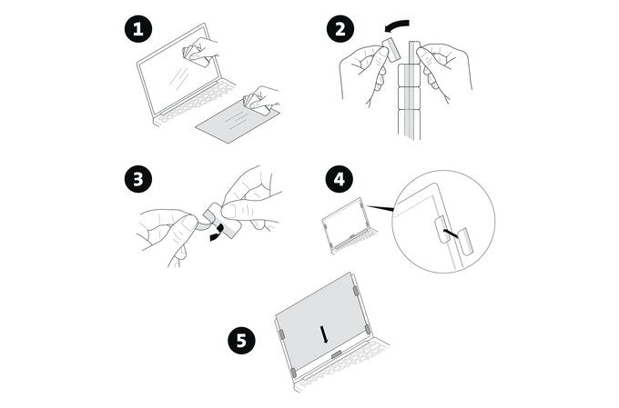 Privacy Screen Filter 2-Way Removable 627483