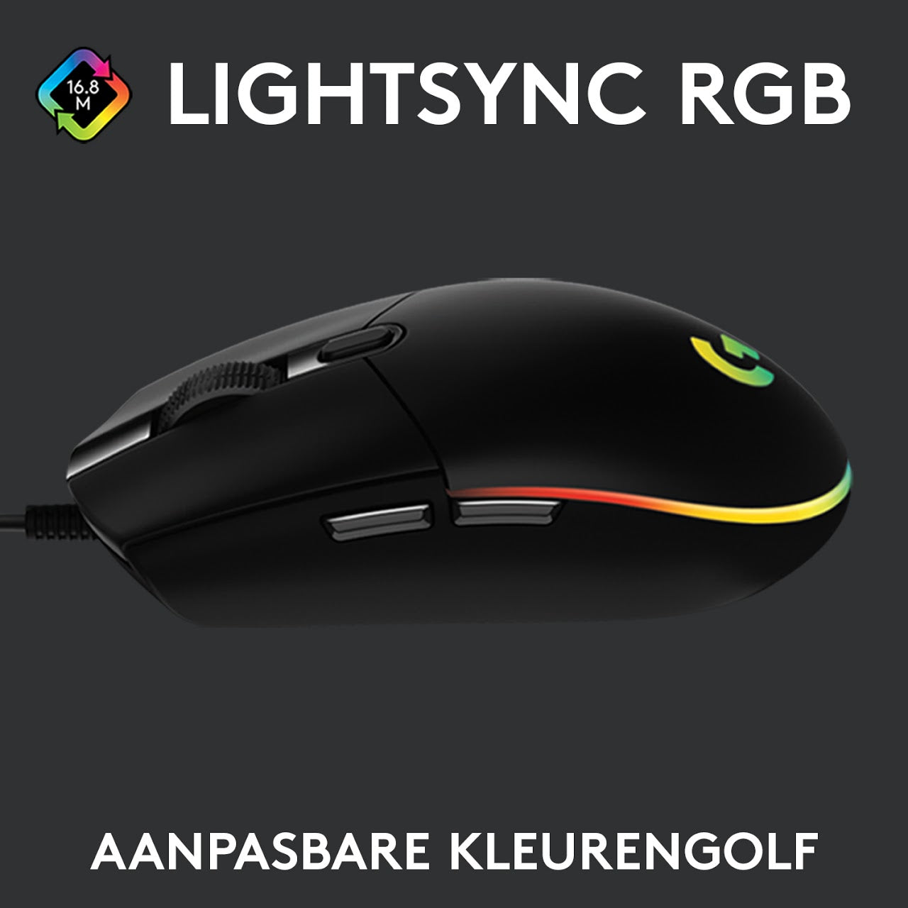 LOGITECH G203 GAMING MOUSE BlACK