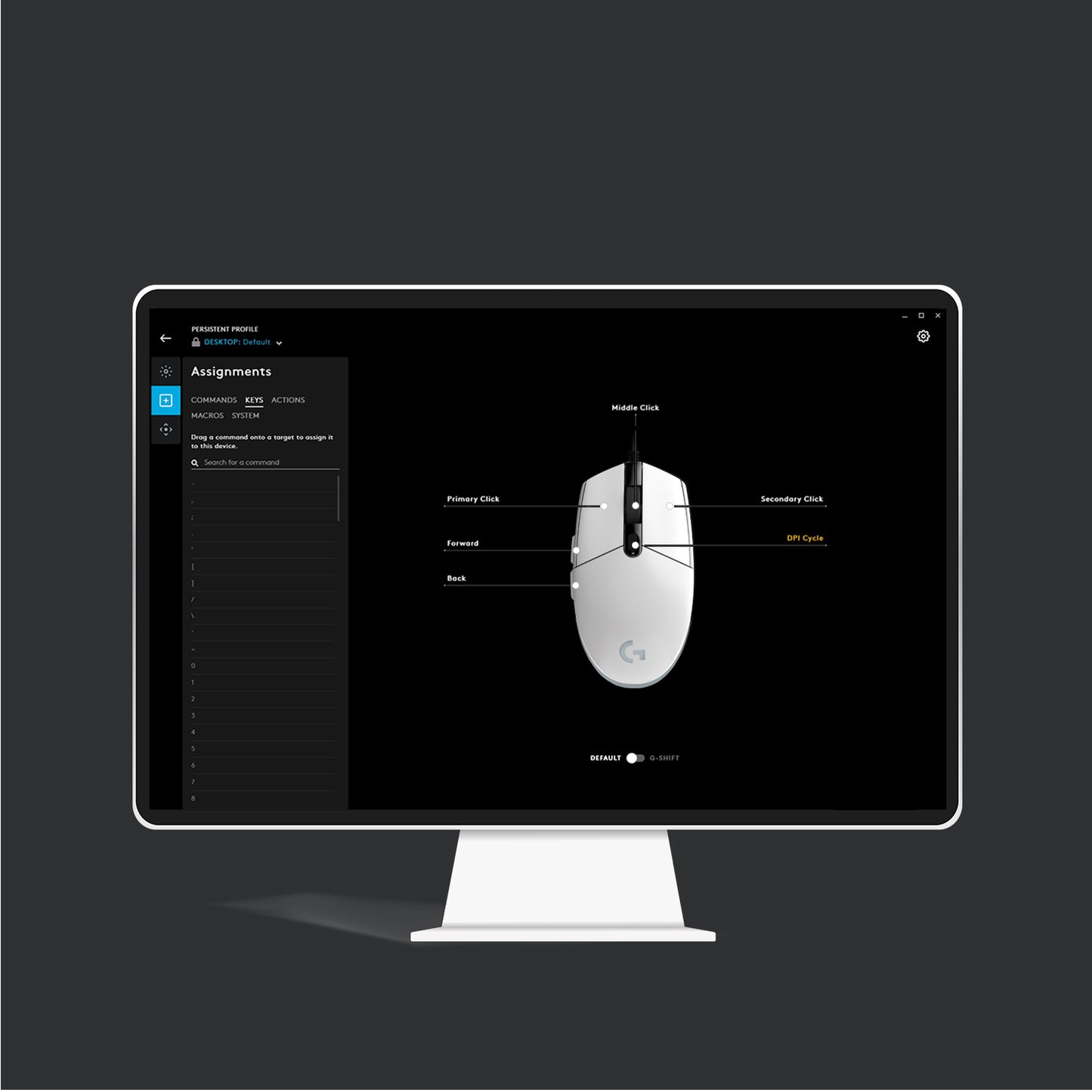LOGITECH G203 GAMING MOUSE BlACK
