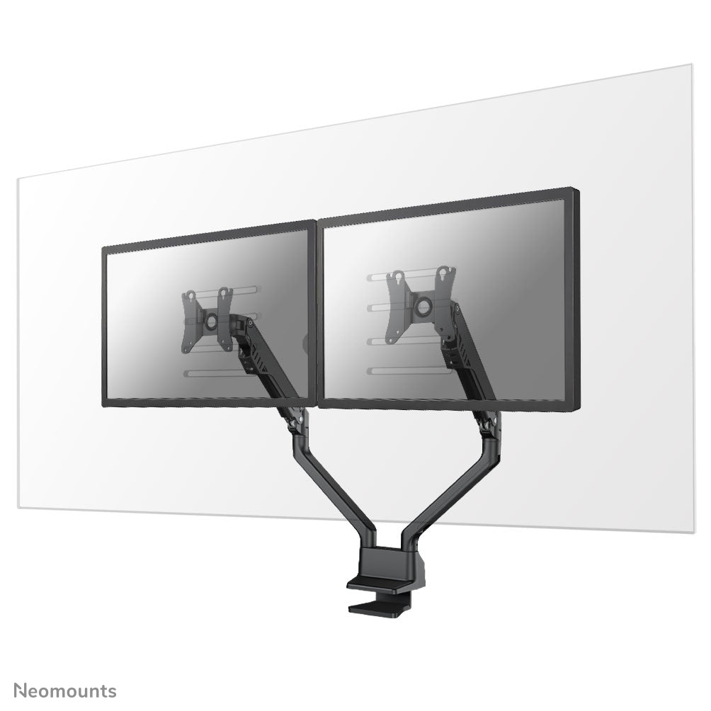 Transparent Protection Screen for dual monitor use - assembly on VESA 100x100 mm