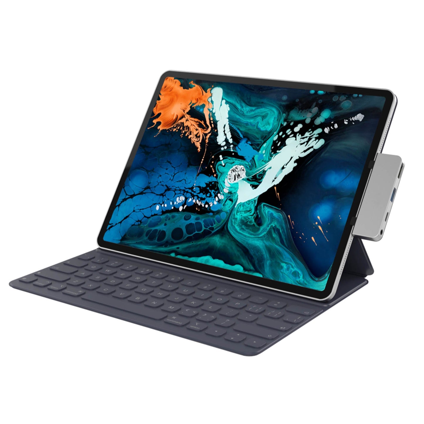 HyperDrive 4-in-1 USB-C Hub for iPad Pro HD319E-GRAY