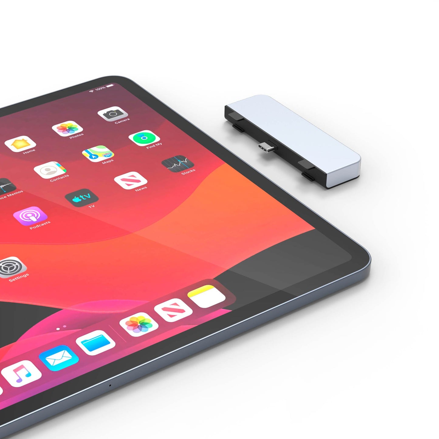 HyperDrive 4-in-1 USB-C Hub for iPad Pro HD319E-GRAY