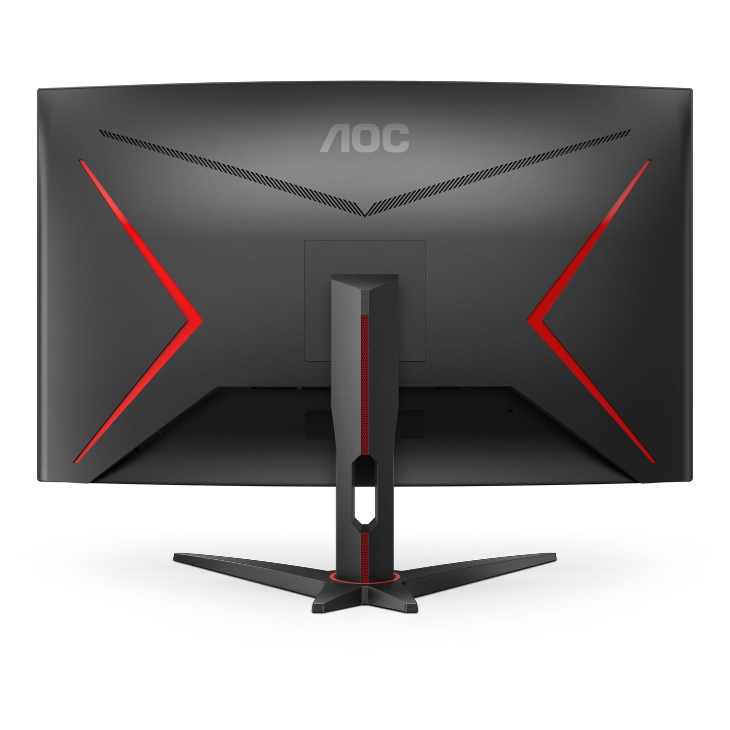 AOC Curved Gaming Monitor, 32inch, Full HD, VA Panel, 2x HDMI,   DisplayPort, 1ms, 240Hz, AMD FreeSync, narrow bezel, Black/Red