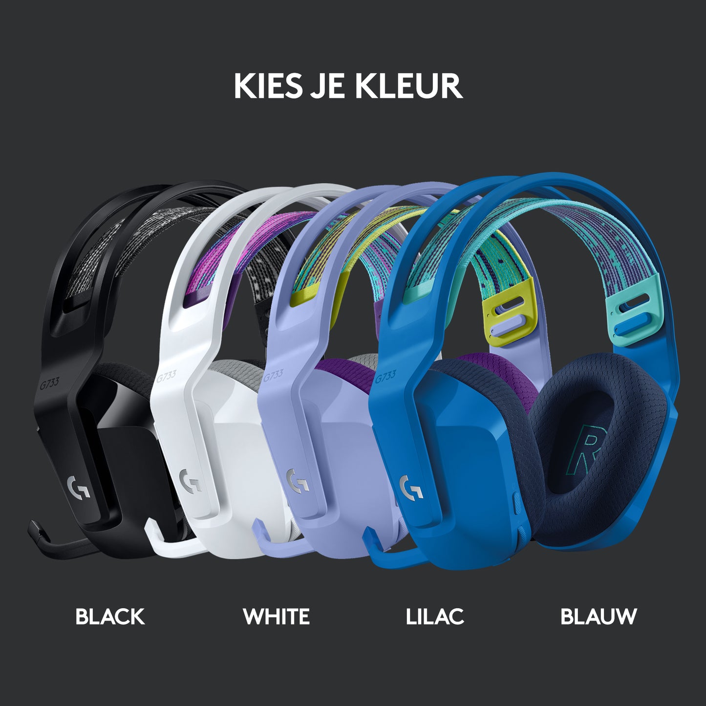 G733 LIGHTSPEED Wireless RGB 981-000864