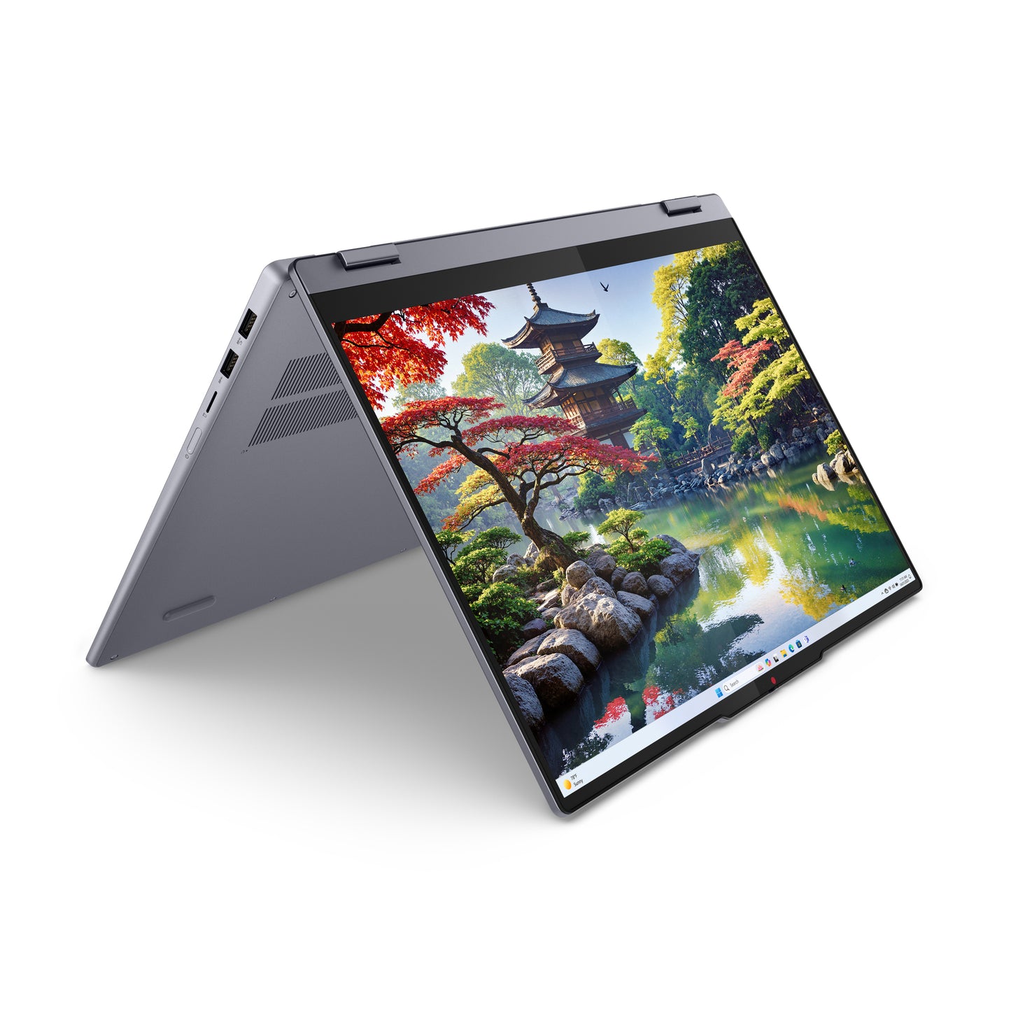 Lenovo IdeaPad 5 2-in-1 16IAL10 83KS0047MB, 16 WUXGA, Intel Core Ultra 5 225U, 16GB, 512GB SSD, Windows 11 Home, Grijs