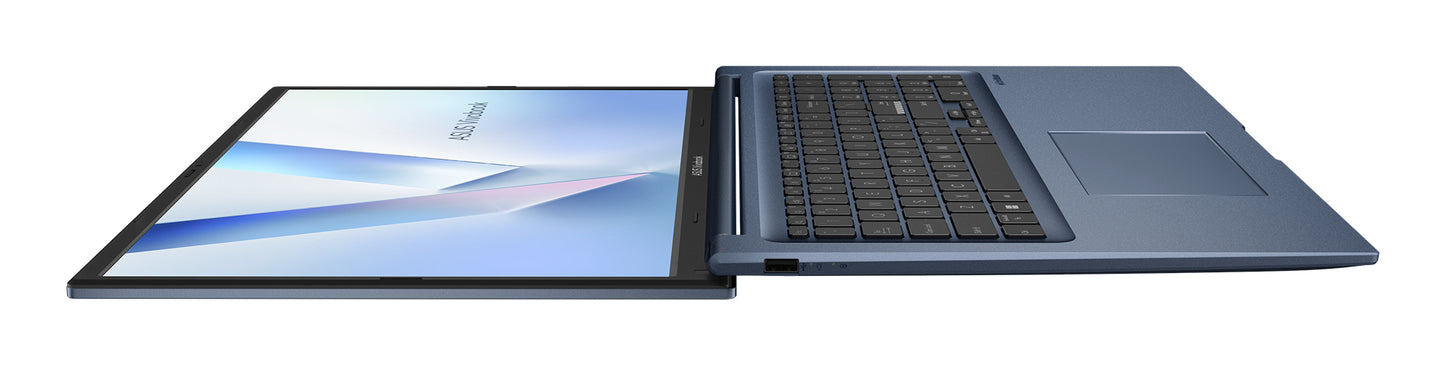 ASUS Vivobook 17 X1704VA-AU1080W, 17.3 FHD IPS, Intel Core 3 100U, 8GB, 512GB SSD, W11H, Blauw