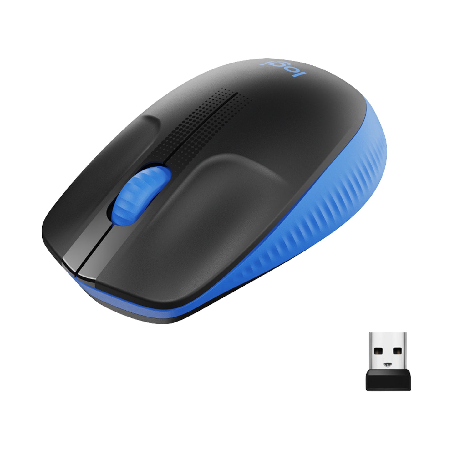 Logitech wireless mouse m190 blue