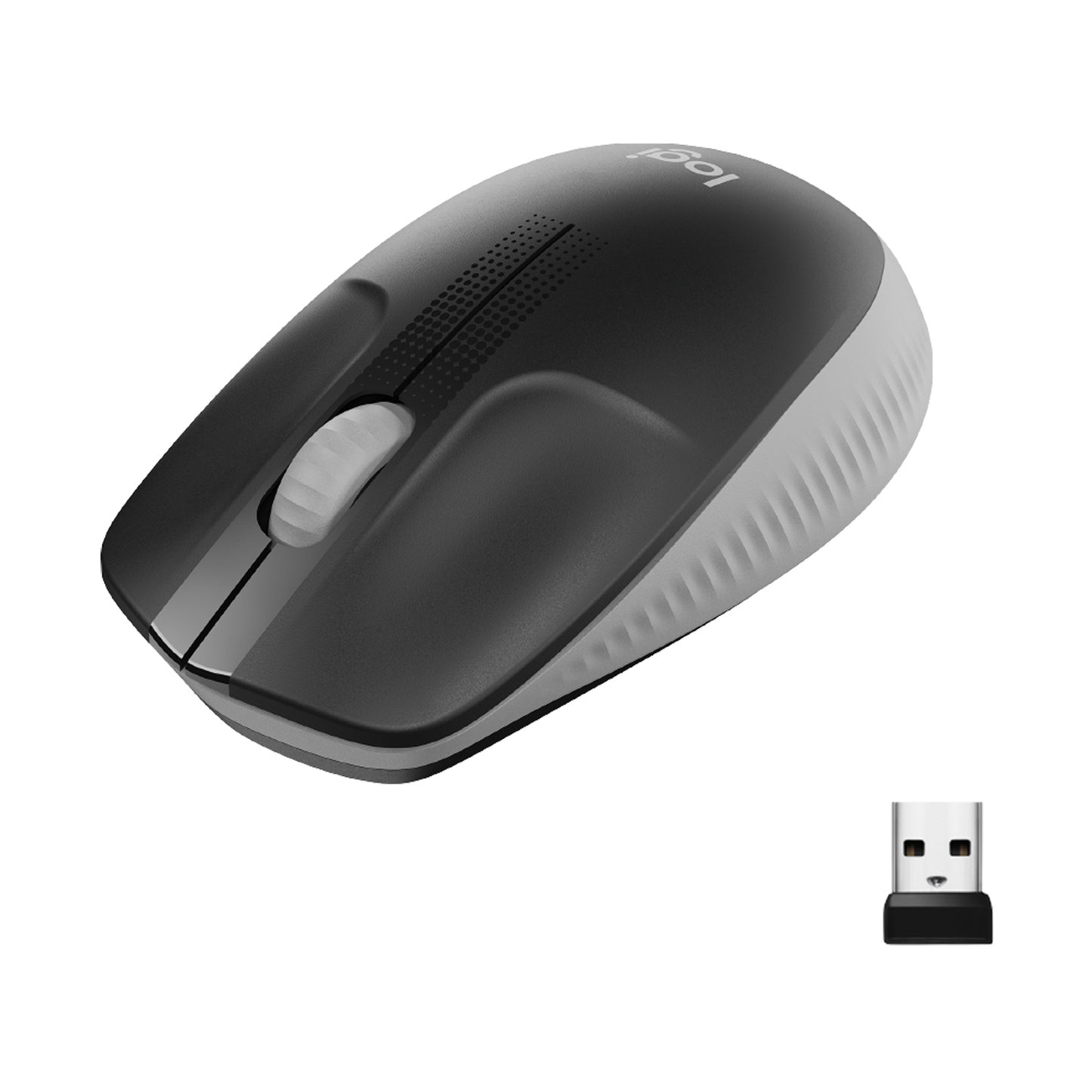 Logitech wireless mouse m190 grey