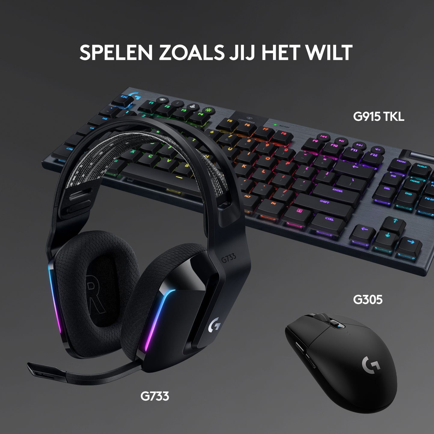 G733 LIGHTSPEED Wireless RGB 981-000864