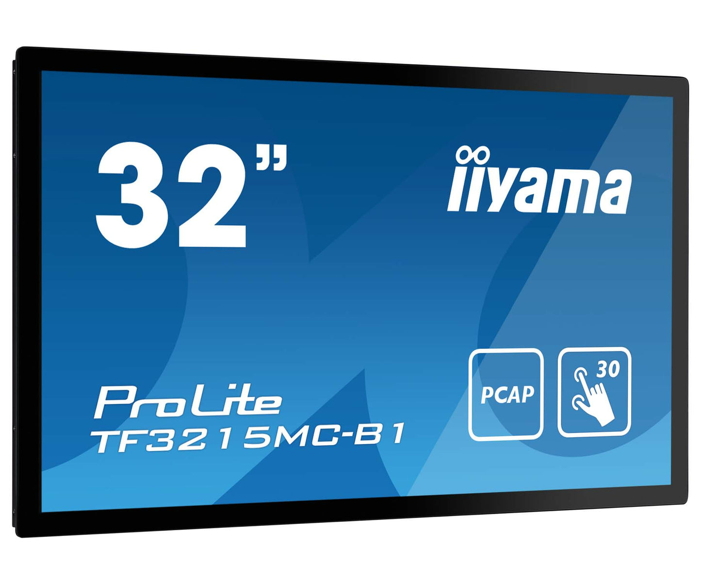 IIYAMA 32W LCD Projective Capacitive 30-Points Touch Full HD Bezel Free with Seal VA / Open Frame