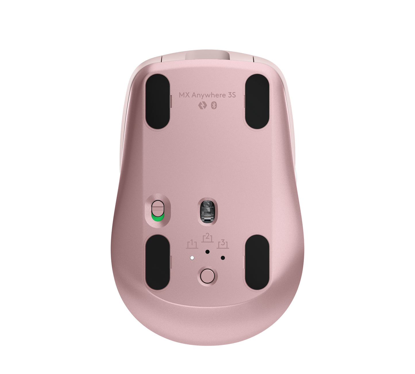 Logitech MX Anywhere 3S wireless mouse - Silent - Rose