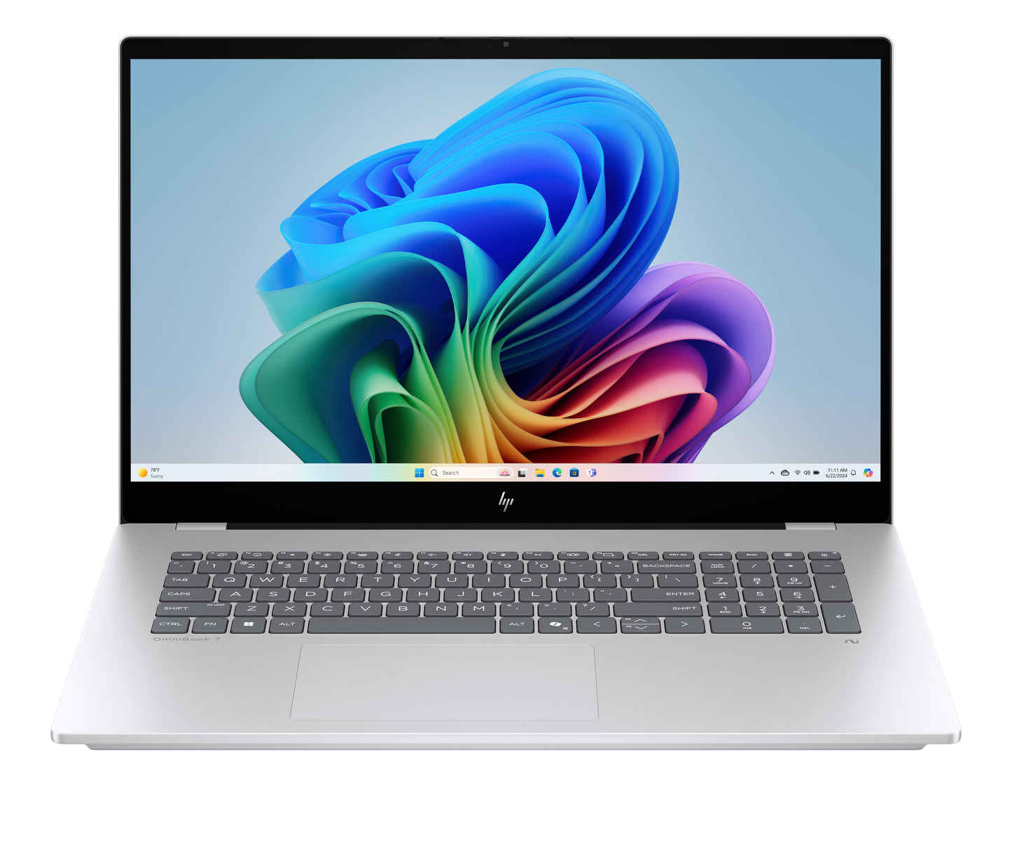 HP OmniBook 7 NG AI PC 17-dc0015nb, 17.3 FHD IPS, Intel Core Ultra 7 258V, 32GB LPDDR5X, 1TB PCIe NVMe SSD, NVIDIA GeForce RTX 4050, W11H,