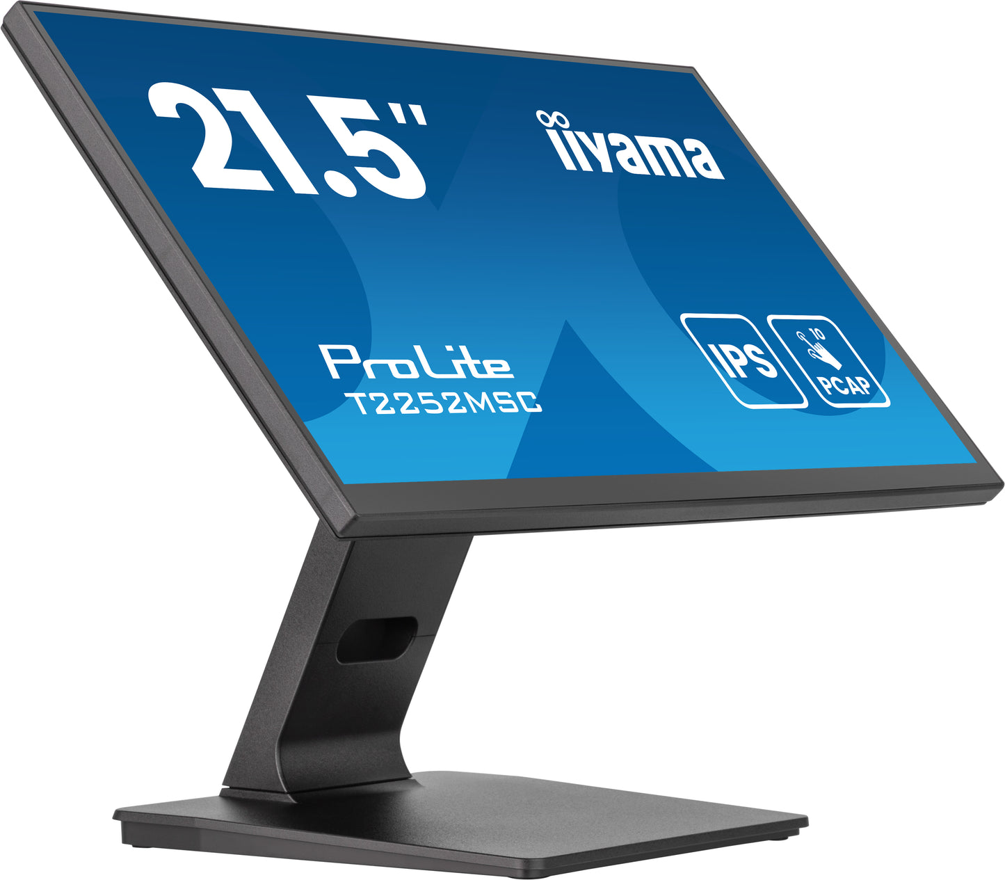 IIYAMA 22WIDE LCD Bonded Projective Capacitive 10-Points Touch Screen, 1920 x 1080, IPS panel, LED Bl., Speakers, HDMI, DisplayPort, 215 cd
