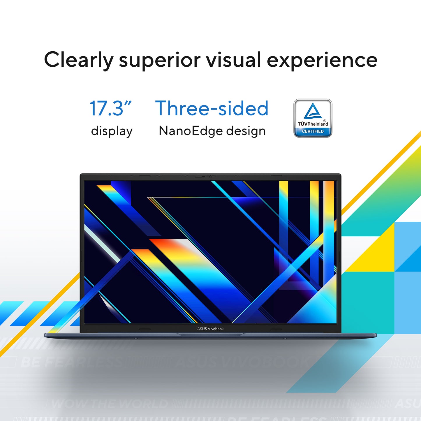 ASUS Vivobook 17X1704VA-AU712W-BE, 17.3 FHD 60Hz IPS, Intel Core i3-1315U, 8GB DDR4, 512GB M.2 NVMe PCIe 4.0 SSD, Intel UHD Graphics, W11H,