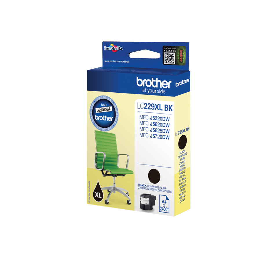 Brother LC229XLBK inktcartridge zwart