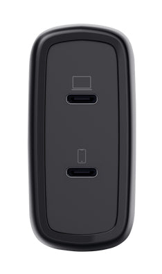 Trust MAXO 65W 2P USB-C GAN CHARGER BLK