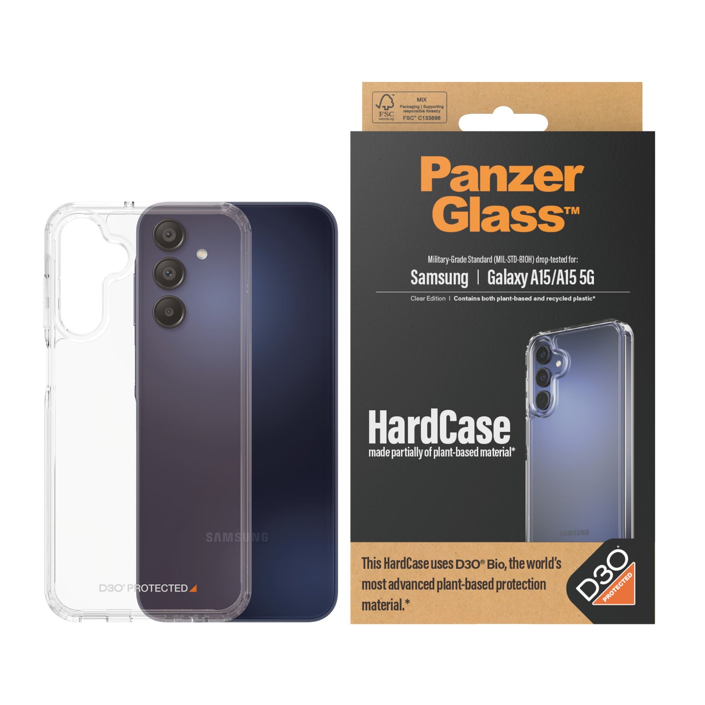 PANZERGLASS HARDCASE SAMSUNG GALAXY A15