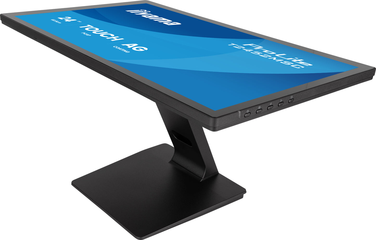 IIYAMA T2452MSC-B2AG 24inch IPS Optical Bonded PCAP 10P Touch with AG and Anti-Finger print coating 1920x1080 Flat Bezel Free Glass