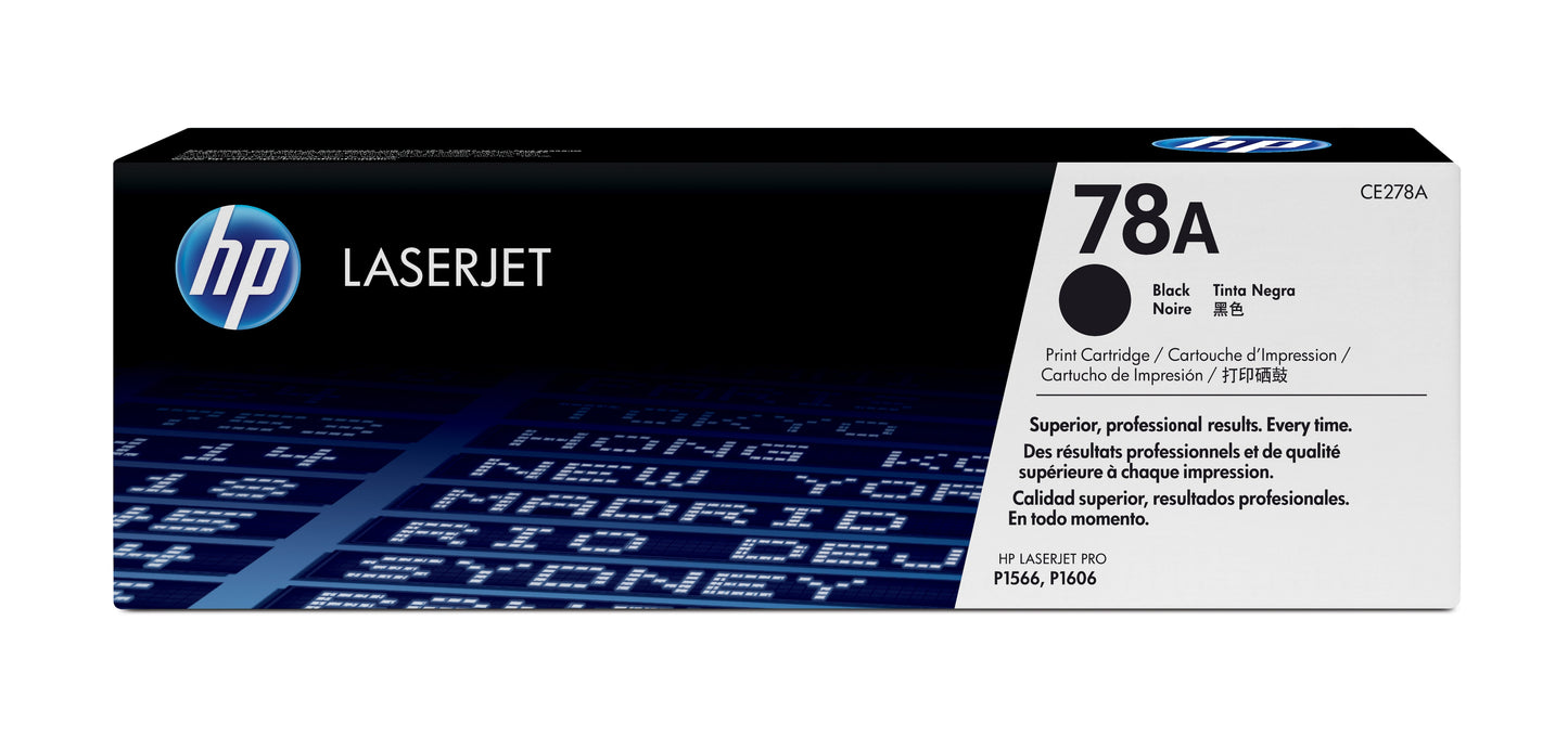 78A BLACK LJ TONER CART CE278A CE278A