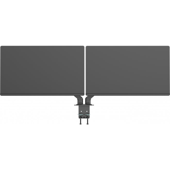 VISION Monitor Desk Arm Dual Matt Black VFM-DAD/4